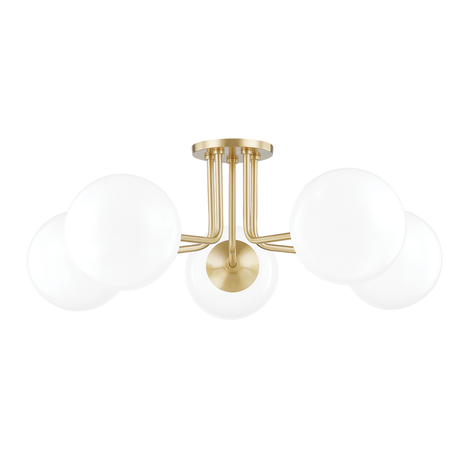 Mitzi Stella Semi Flush — H105605-AGB