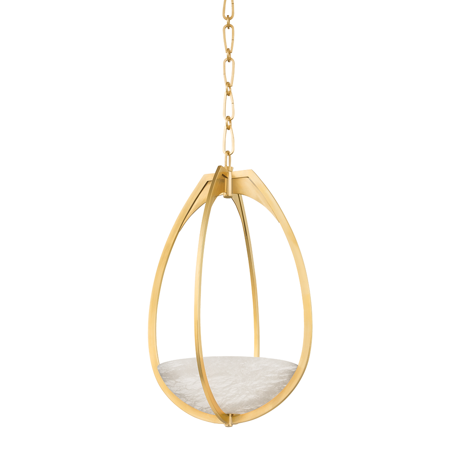 Hudson Valley Lighting Lloyd Pendant — Aged Brass