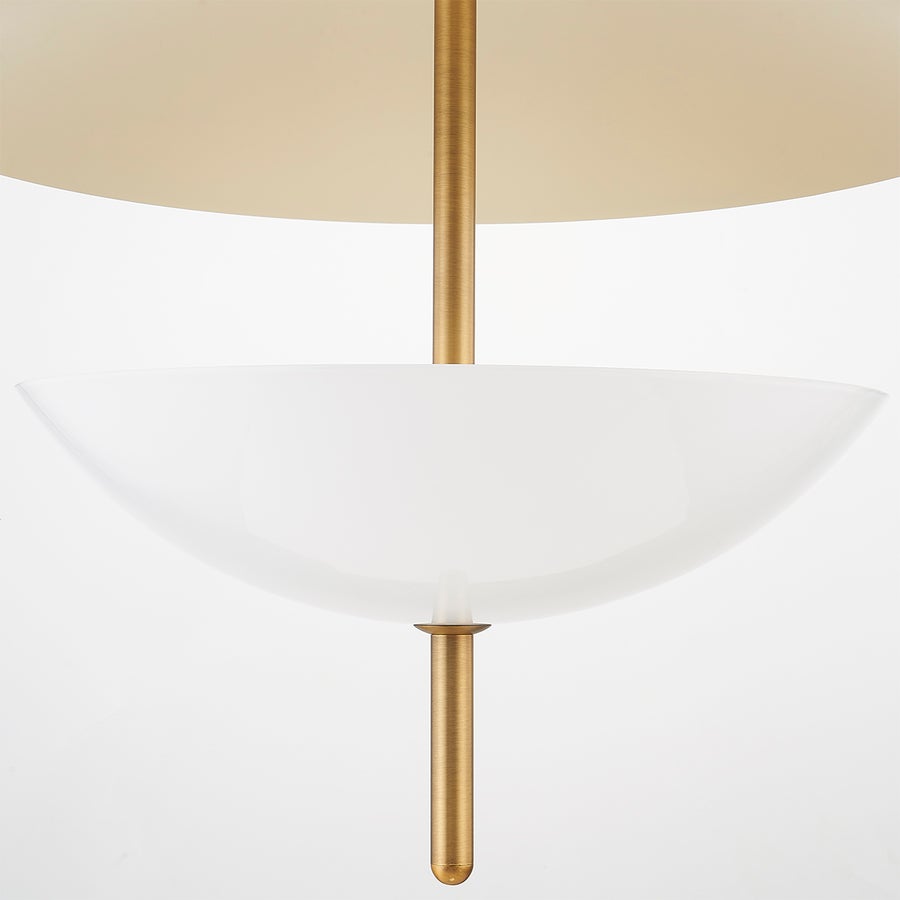 Troy Lighting DION Pendant — F6624-PBR/SSD