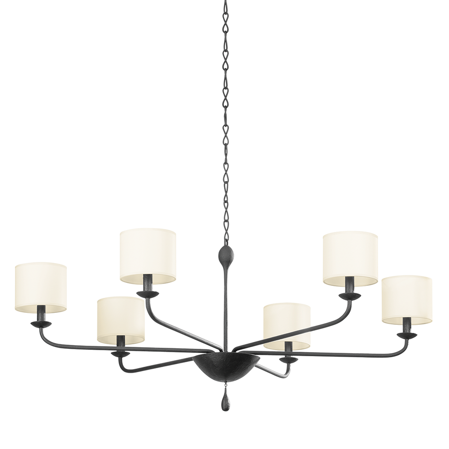 Troy Lighting OSMOND Chandelier — F9750-BI