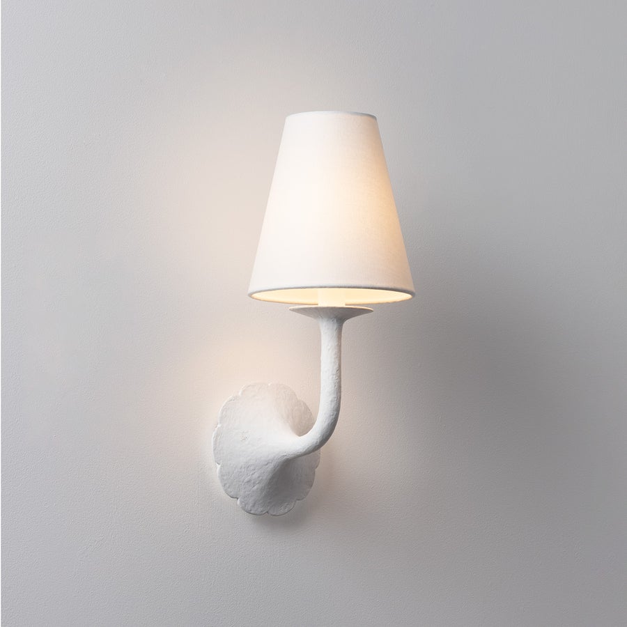 Hudson Valley Lighting WINNIPEG WALL SCONCE — White Plaster