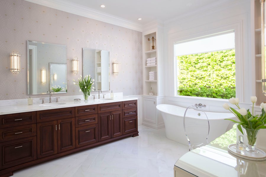 Hudson Valley Lighting Albion Bath and Vanity — Polished Nickel