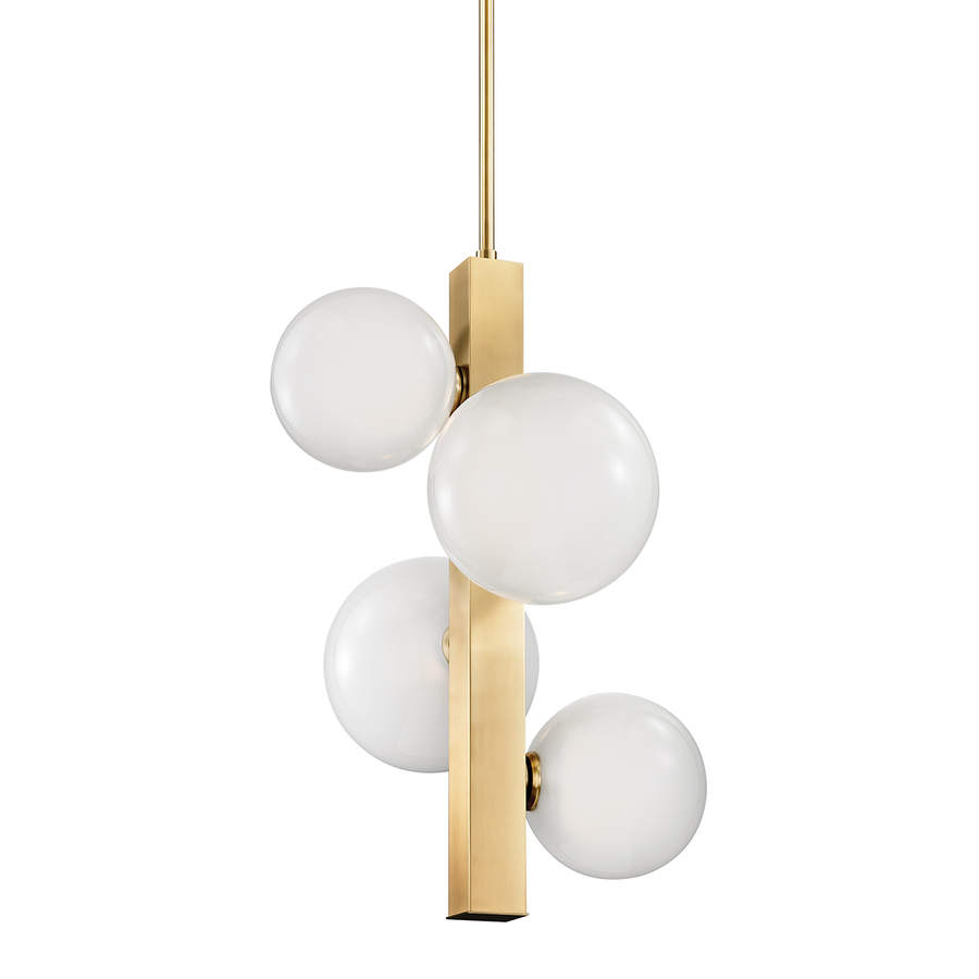 Hudson Valley Lighting Hinsdale Pendant — Aged Brass