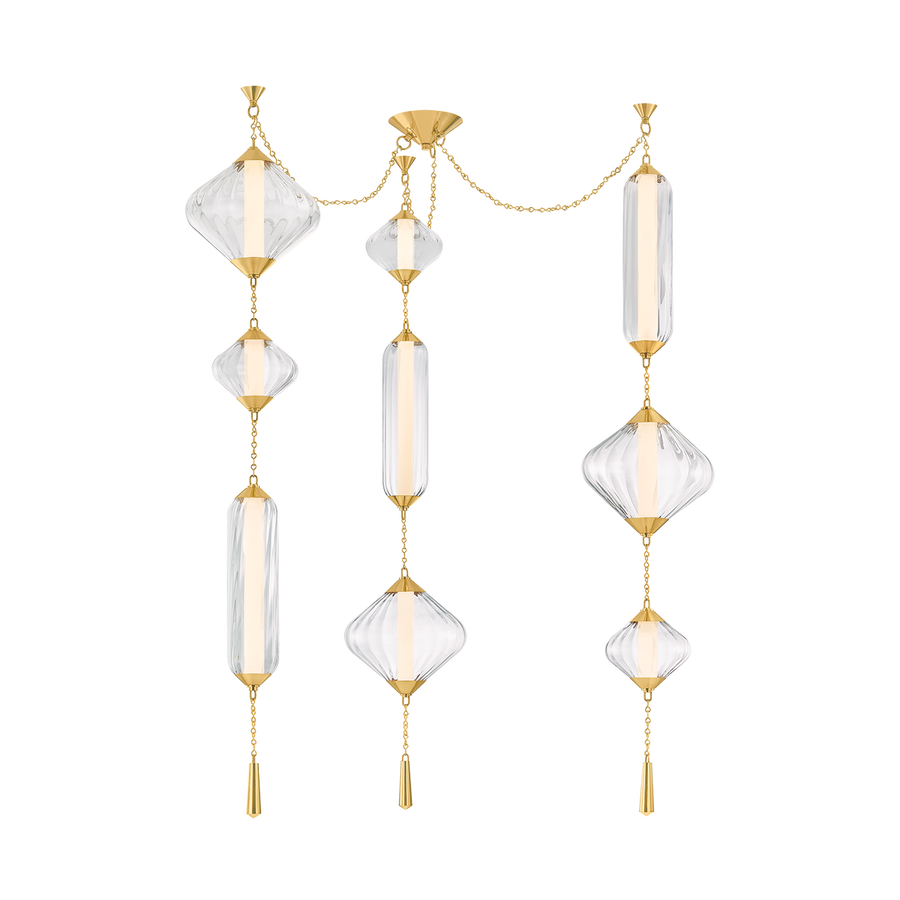 Corbett Lighting Fiorello Chandelier — 545-56-VPB