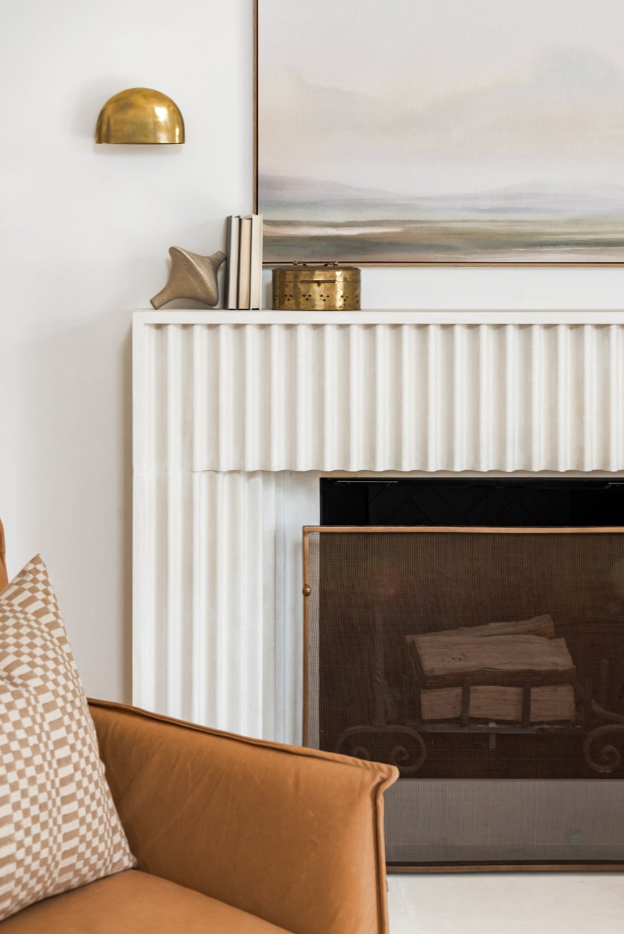 Hudson Valley Lighting Diggs Wall Sconce — Aged Brass
