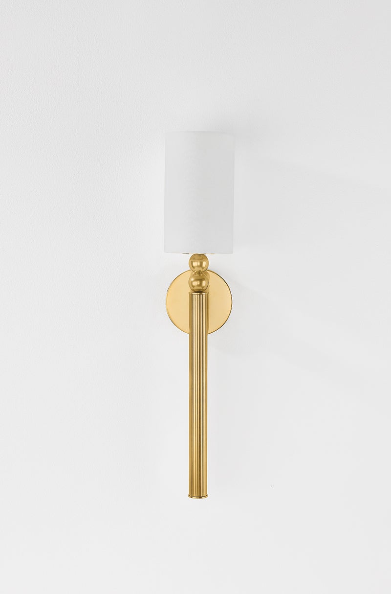 Hudson Valley Lighting LAKEPORT Wall Sconce — Aged Brass
