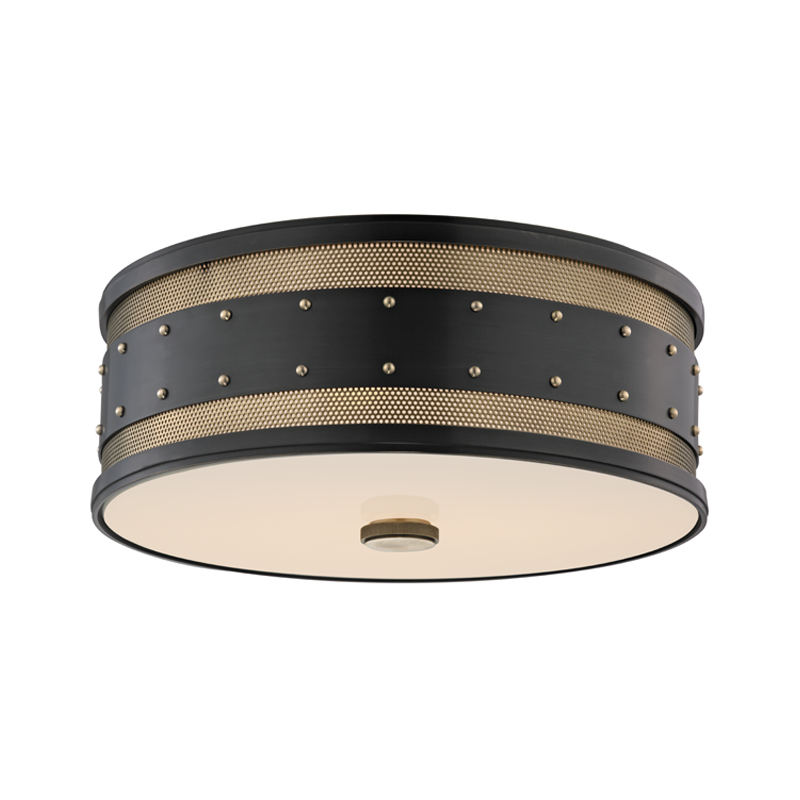 Hudson Valley Lighting Gaines Flush Mount — 2206-AOB