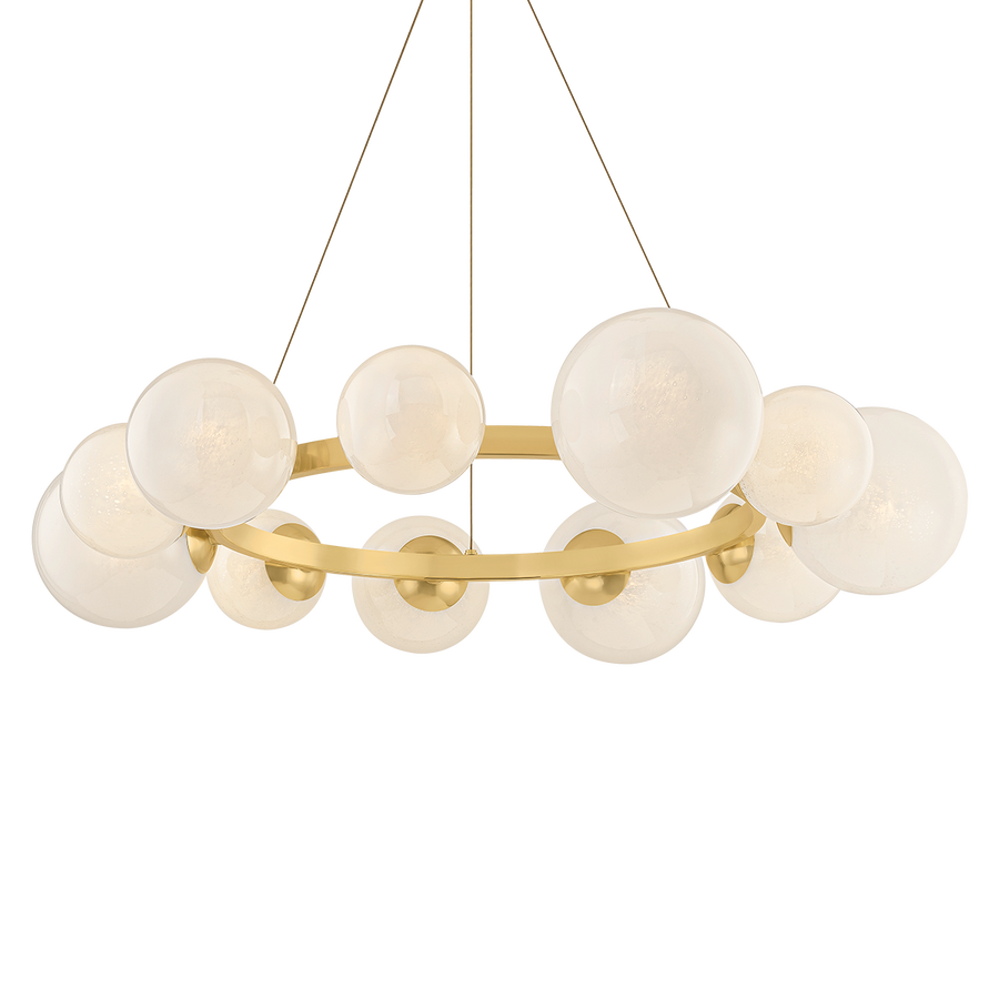 Hudson Valley Lighting Pacama Chandelier — Aged Brass