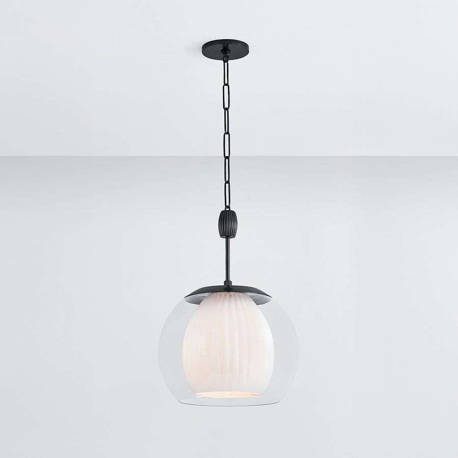 Hudson Valley Lighting CLEMENTON PENDANT — Distressed Bronze