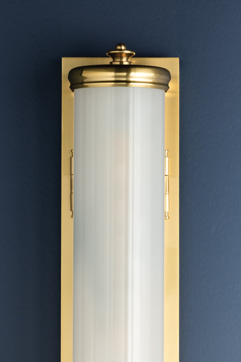 Hudson Valley Lighting Bristol Bath and Vanity — Aged Brass