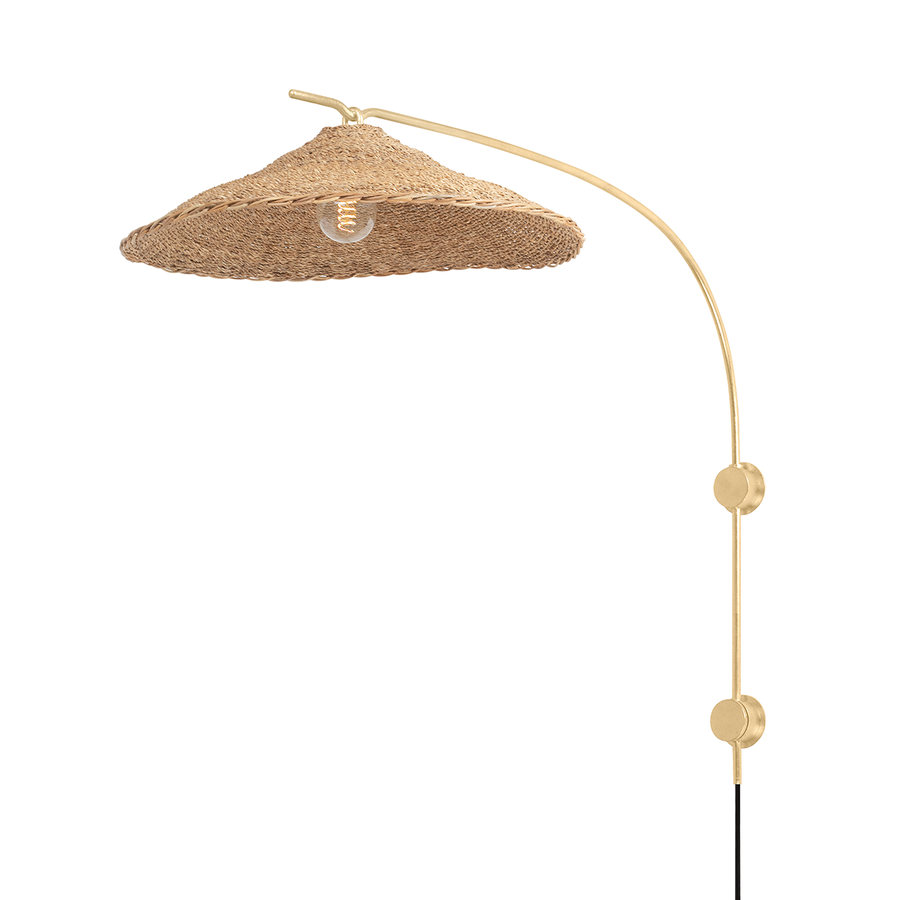 Troy Lighting VALIER Plug-in Sconce — PTL8735-VGL