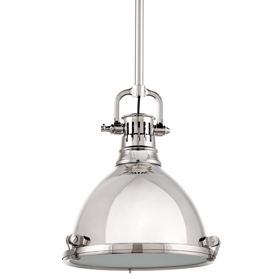 Hudson Valley Lighting Pelham Pendant — Polished Nickel