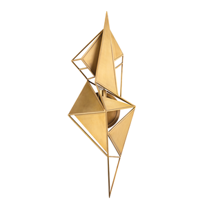 Freesia Wall Sconce in VINTAGE BRASS thumbnail