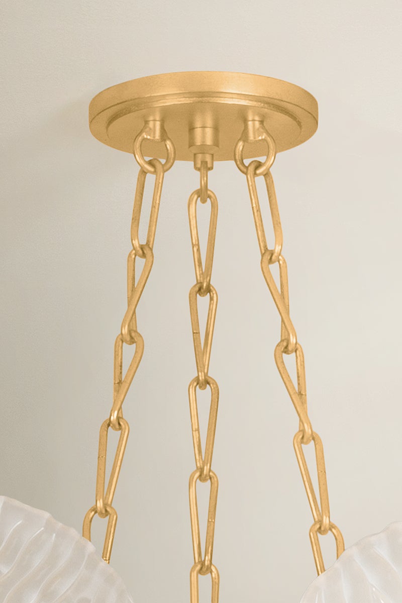 Corbett Lighting Galena Chandelier — 538-34-VGL