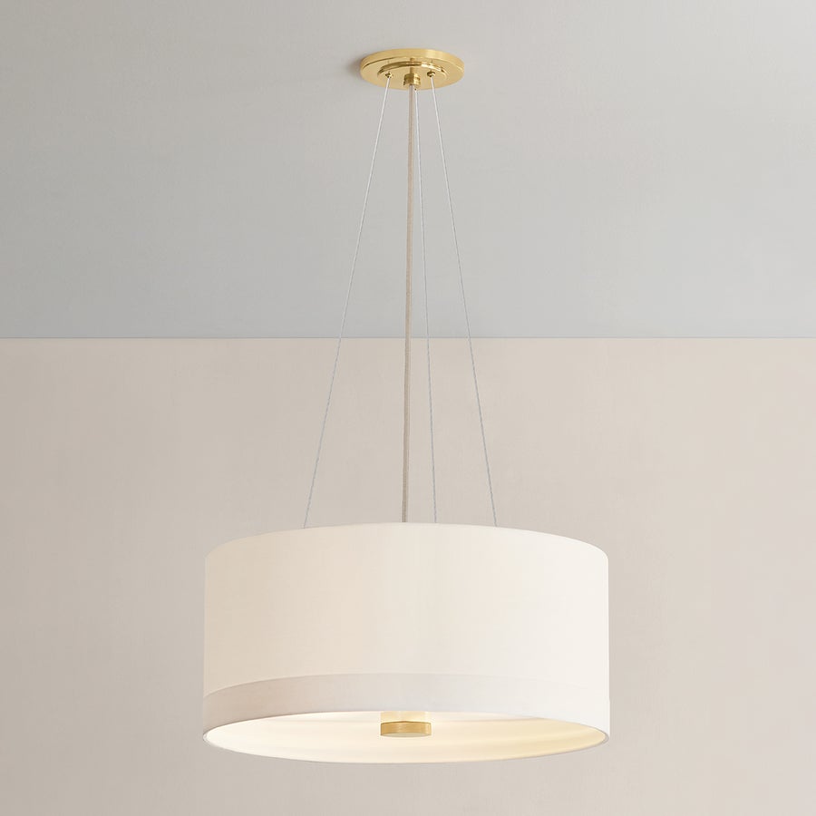 Hudson Valley Lighting Ashland Pendant — Aged Brass