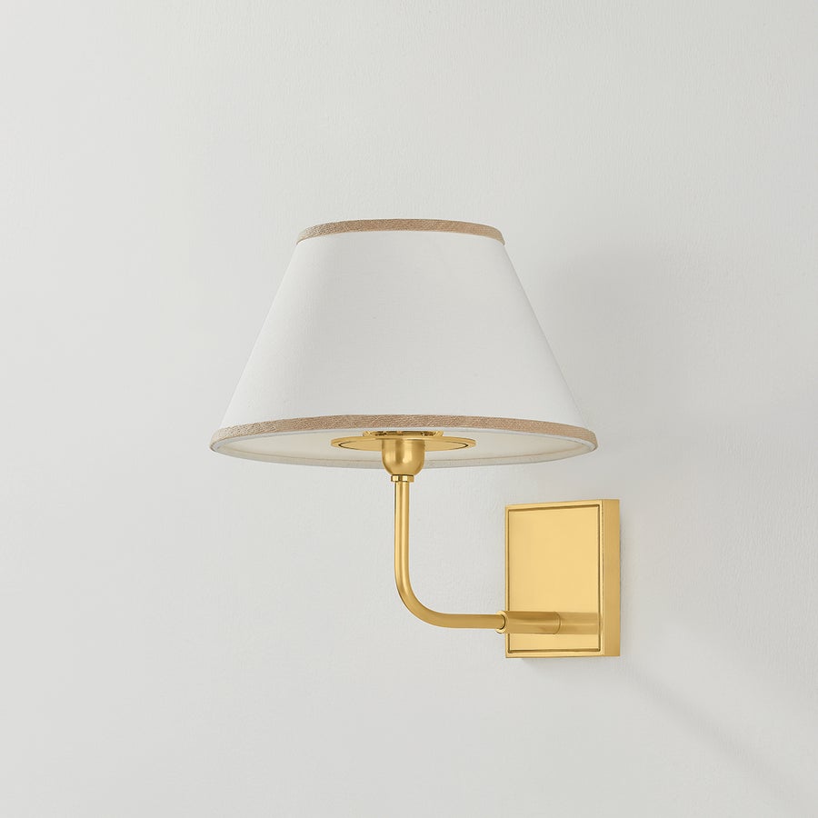 Hudson Valley Lighting DURLAND Wall Sconce — Aged Brass