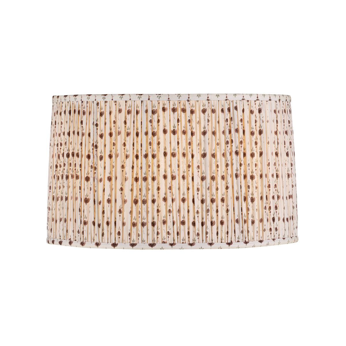 Gathered Drum Shade