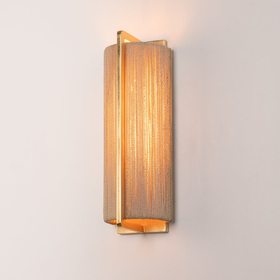 Hudson Valley Lighting QUEBEC Wall Sconce — Gold Leaf