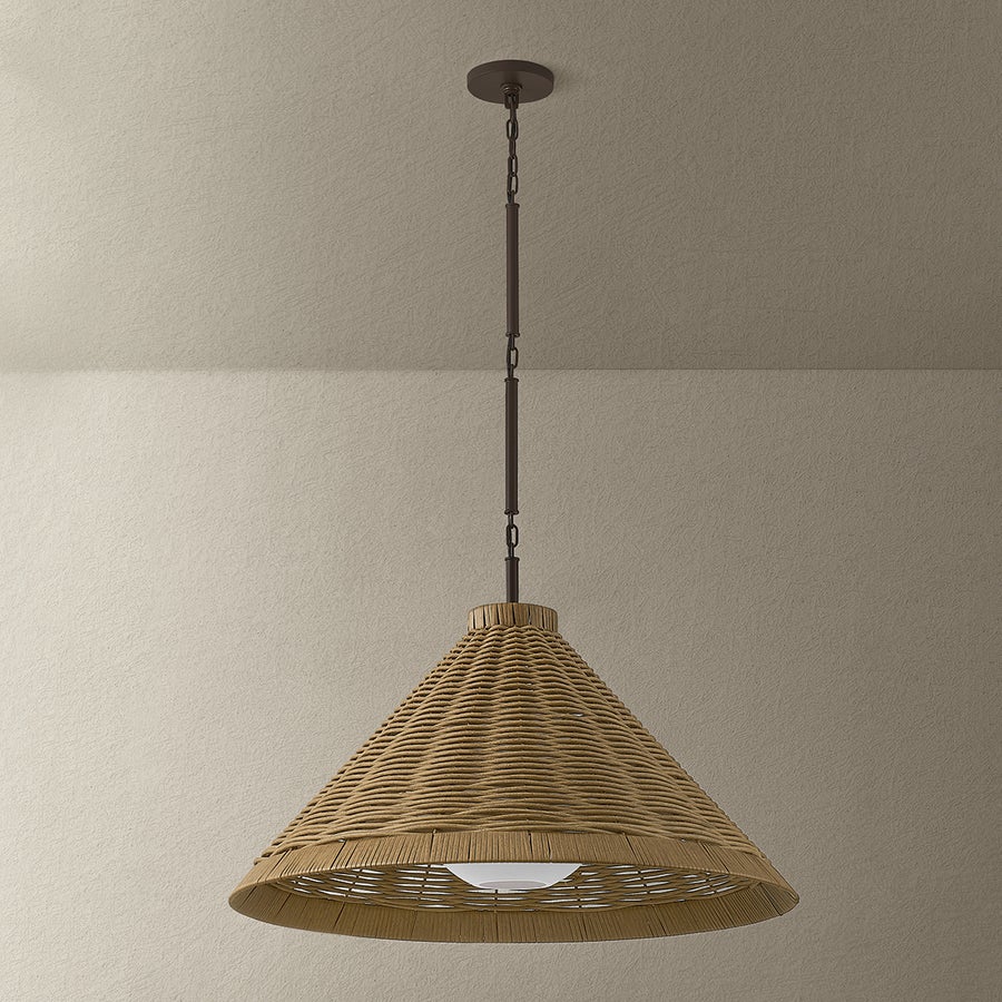 Troy Lighting Devlin Pendant — F3328-BRZ