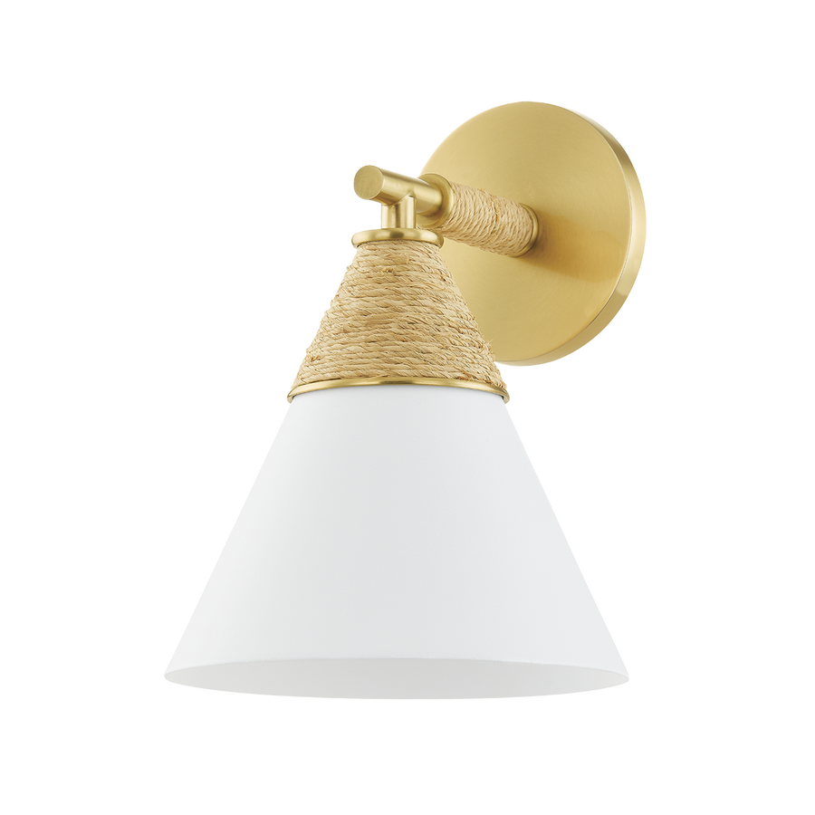 Mitzi Mica Wall Sconce — H709101-AGB/TWH
