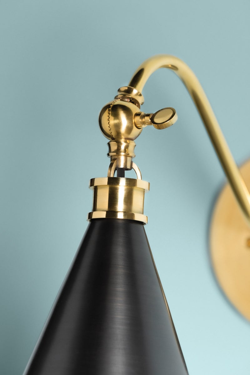 Hudson Valley Lighting OSTERLEY Wall Sconce — MDS1300-ADB