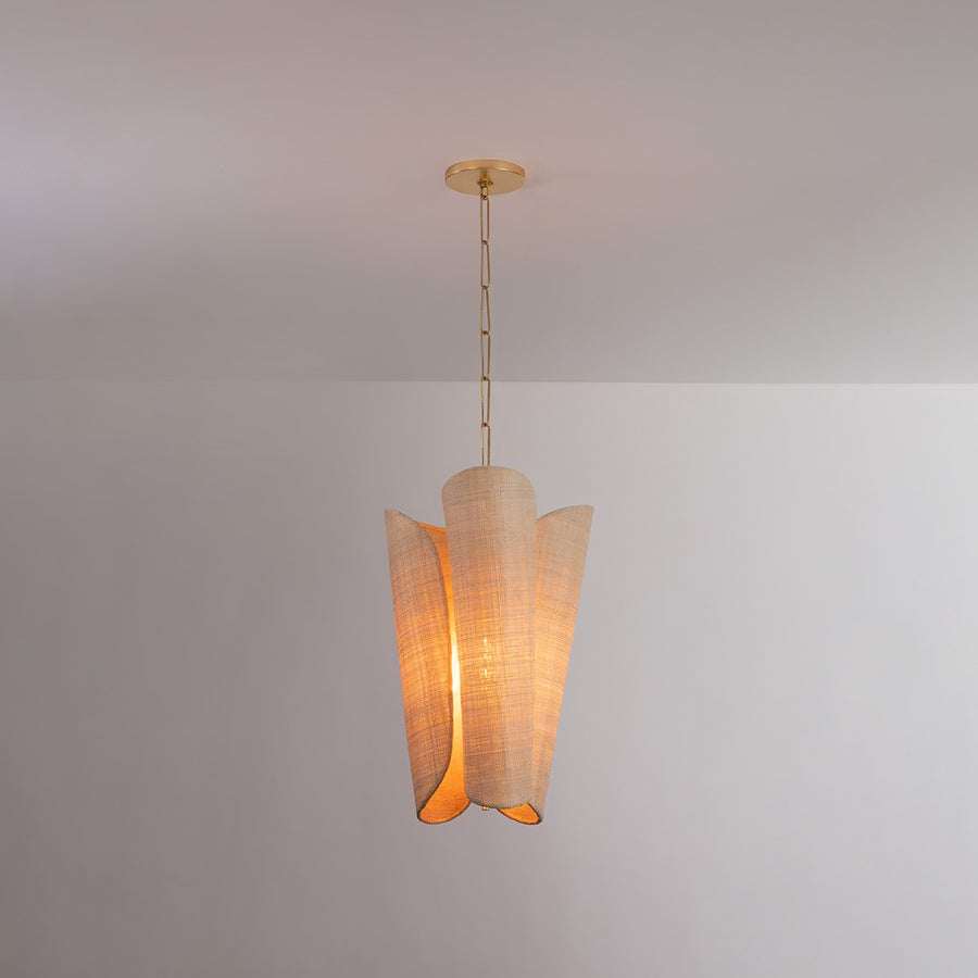Hudson Valley Lighting SPRINGHILL PENDANT — Gold Leaf