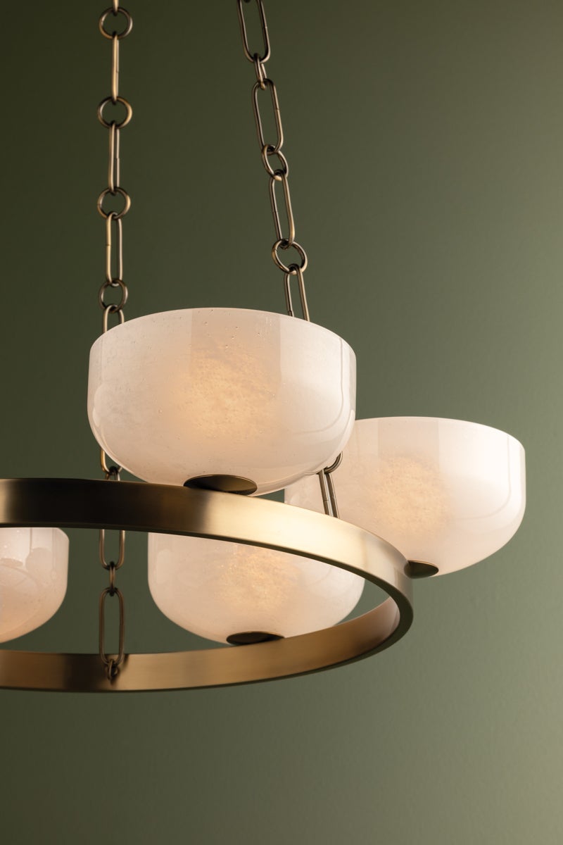 Troy Lighting CAELUM CHANDELIER — F1332-PBR