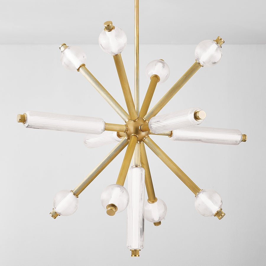 Corbett Lighting ATOM Chandelier — 452-50-VB