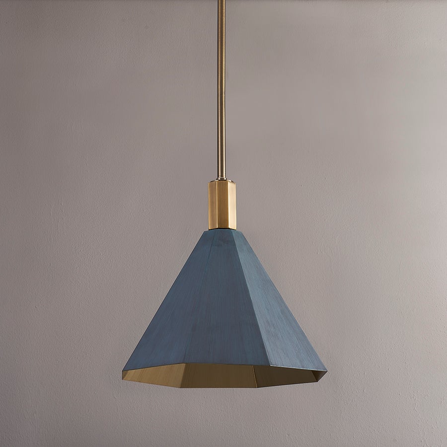 Troy Lighting HUNTLEY Pendant — F8315-PBR/VER