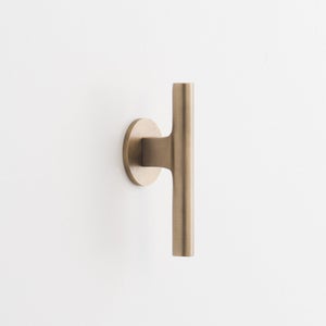 Galley Pull in Natural Brass thumbnail