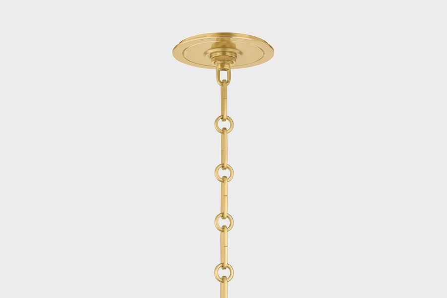 Hudson Valley Lighting Highclere Pendant — MDS2405-AGB/OW