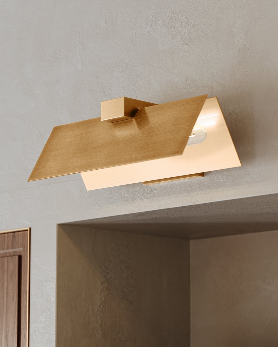 Troy Lighting Lander Wall Sconce — B1605-PBR