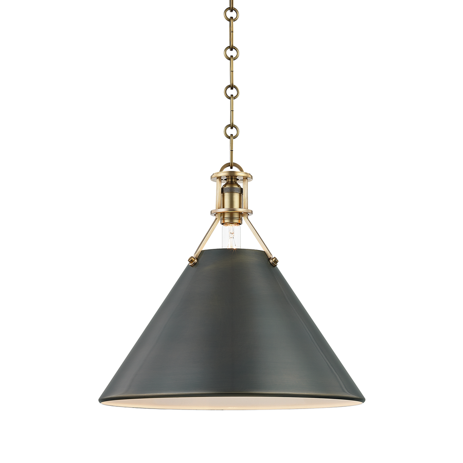 Hudson Valley Lighting Metal No. 2 Pendant — MDS952-ADB