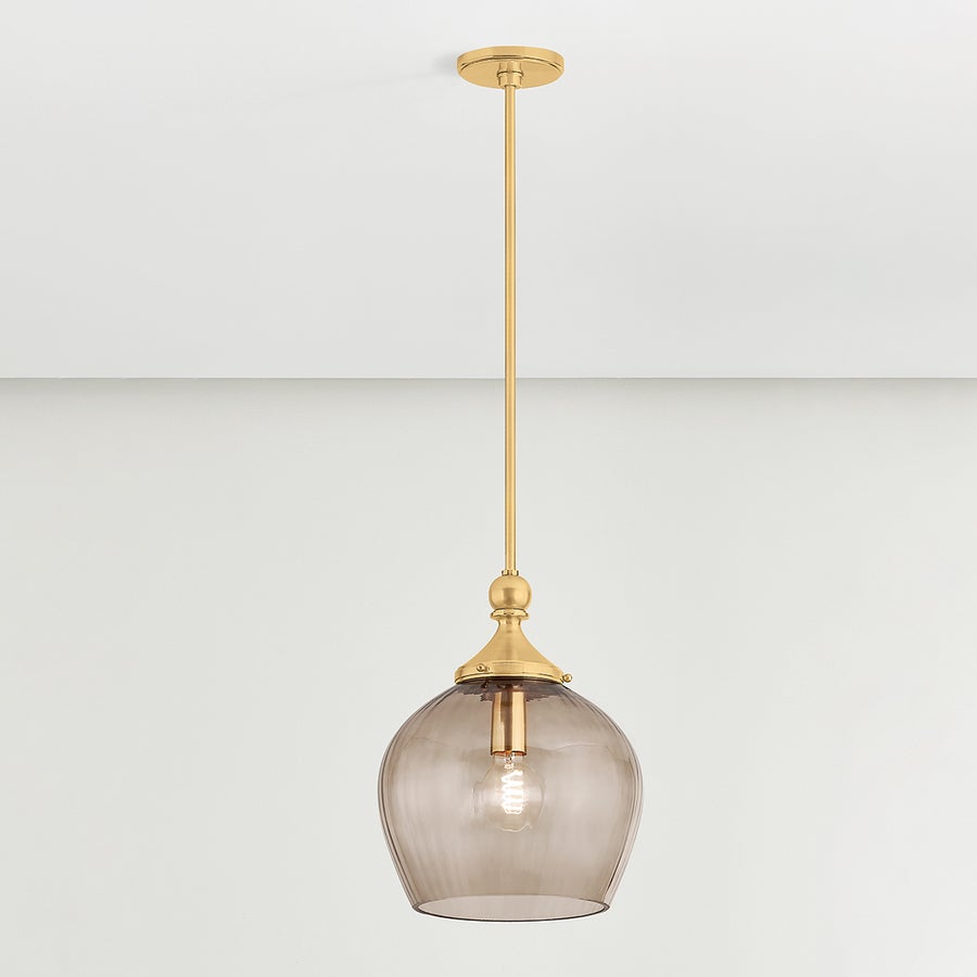 Hudson Valley Lighting CHATTON Pendant — Aged Brass