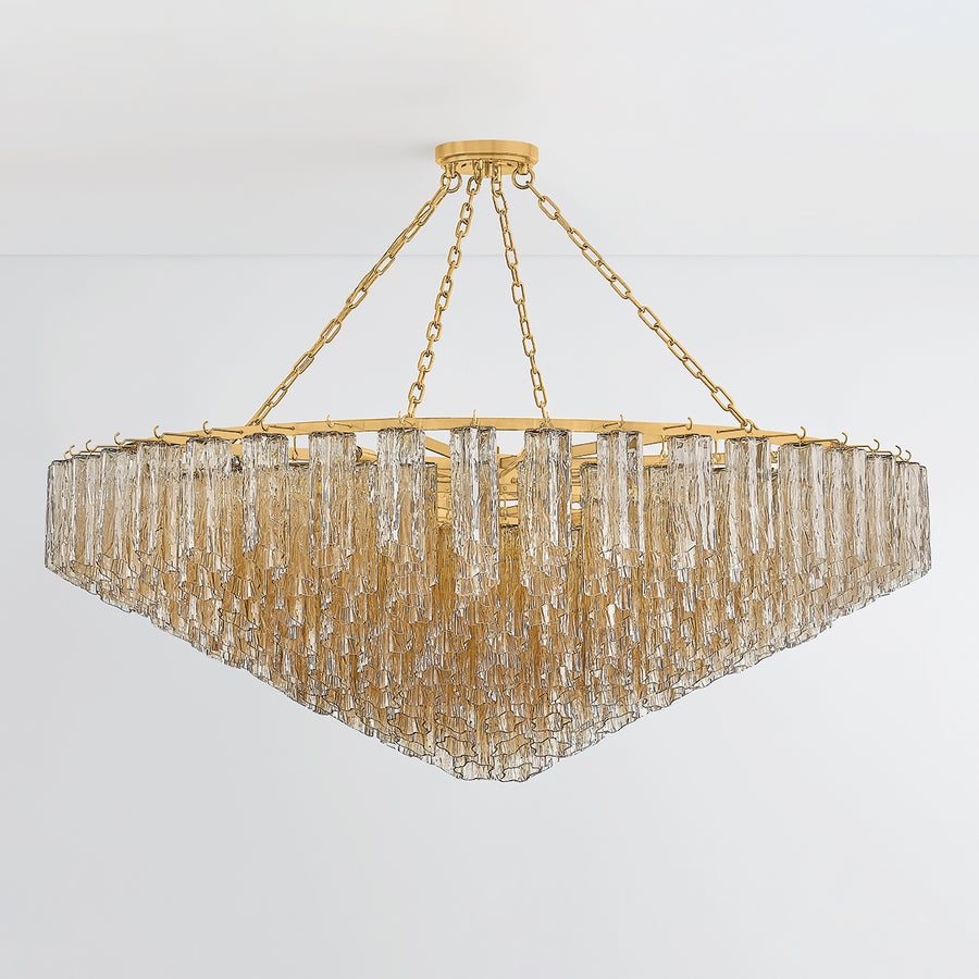 Hudson Valley Lighting WATERTOWN Chandelier — Aged Brass