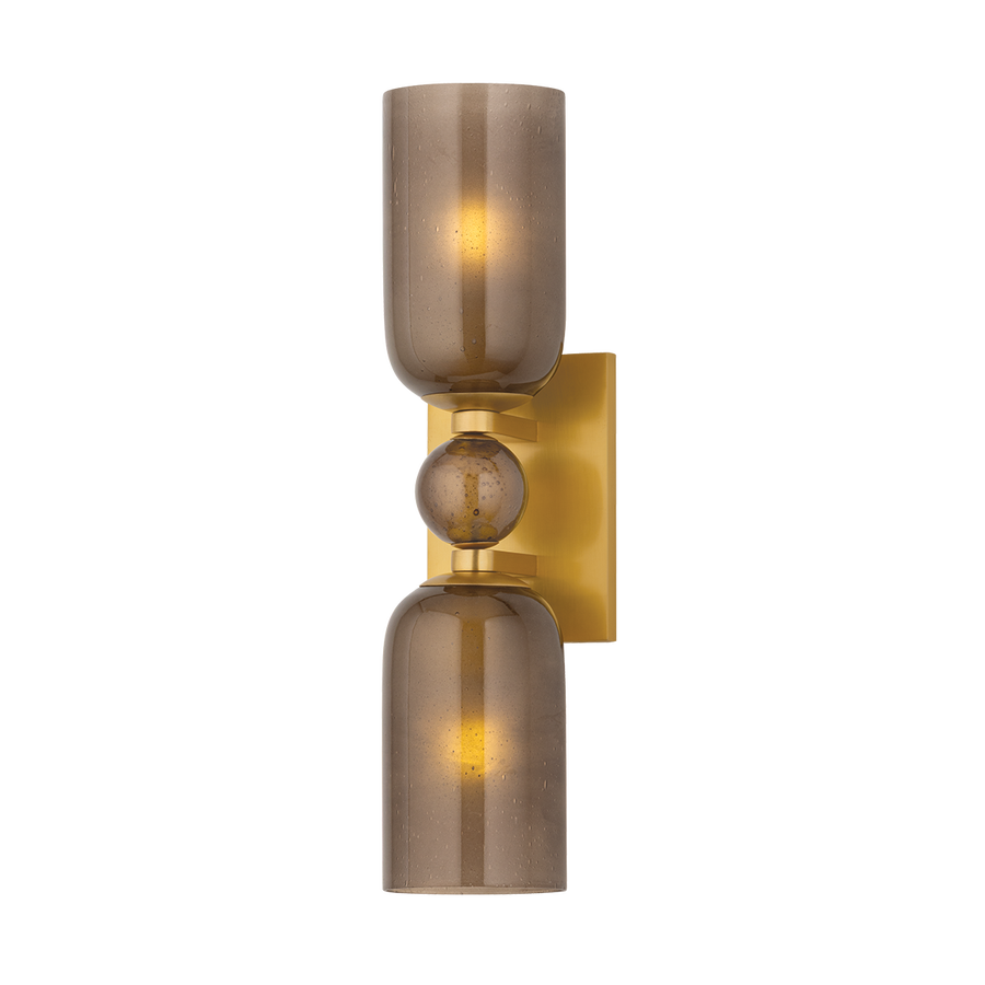 Hudson Valley Lighting HURLEYVILLE Wall Sconce — Aged Brass