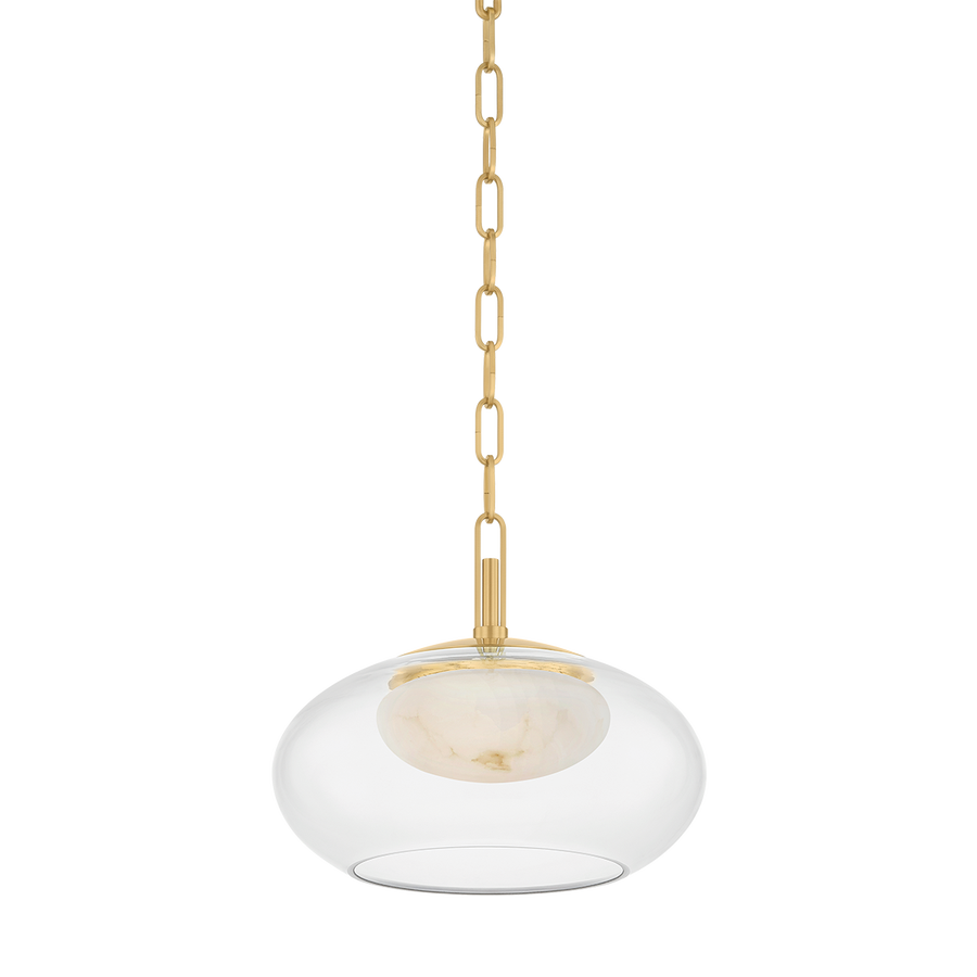 Hudson Valley Lighting MOORE Pendant — Aged Brass