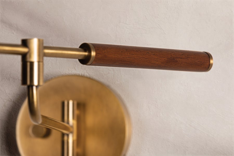 Troy Lighting NOVEL Plug-in Sconce — PTL1308-PBR