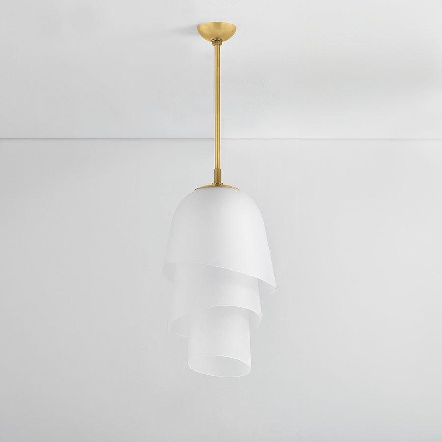 Corbett Lighting HELA PENDANT — 470-13-VB