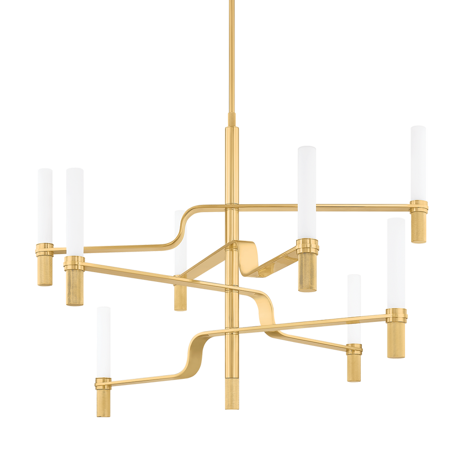 Hudson Valley Lighting ALLENTOWN Chandelier — Aged Brass