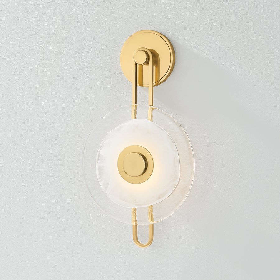 Hudson Valley Lighting KEUKA PARK Wall Sconce — Aged Brass