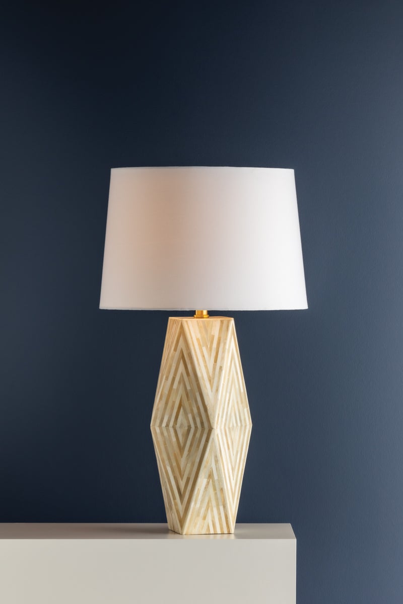 Hudson Valley Lighting SYRACUSE Table Lamp — Aged Brass