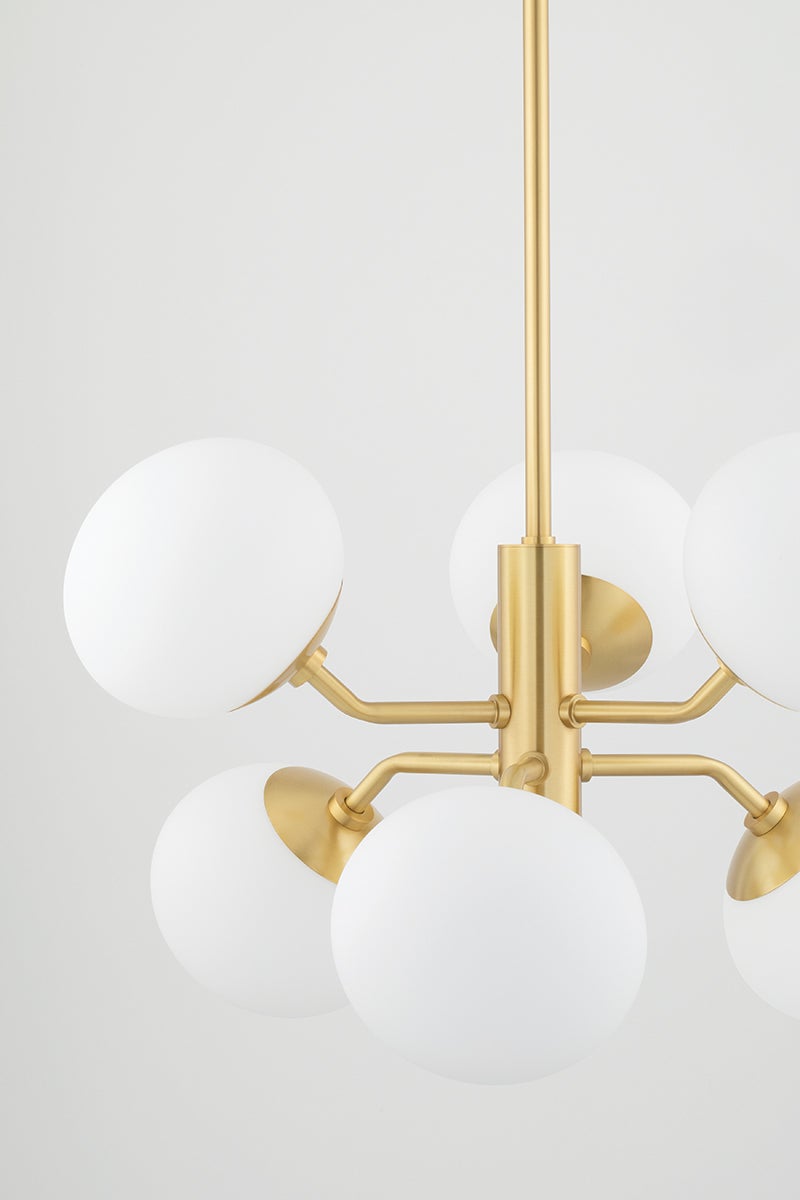 Mitzi Estee Chandelier — H134806-AGB