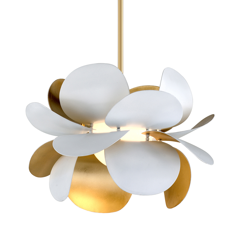Corbett Lighting Ginger Chandelier — 314-41-GL/SWH