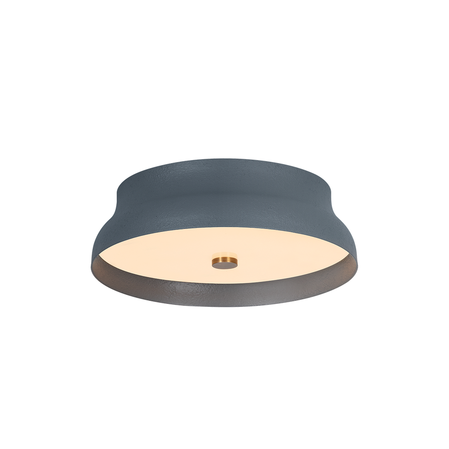 Troy Lighting Shore Flush Mount — C7212-PBR/GSL