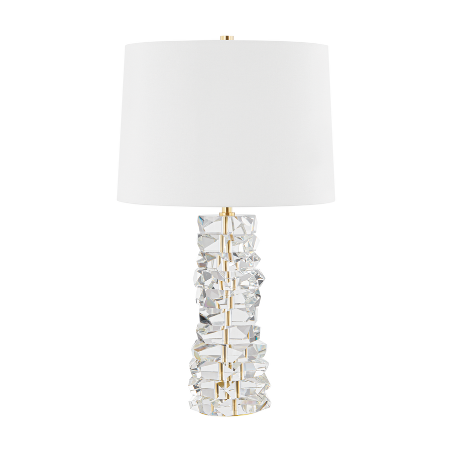 Hudson Valley Lighting BELLARIE Table Lamp — Aged Brass