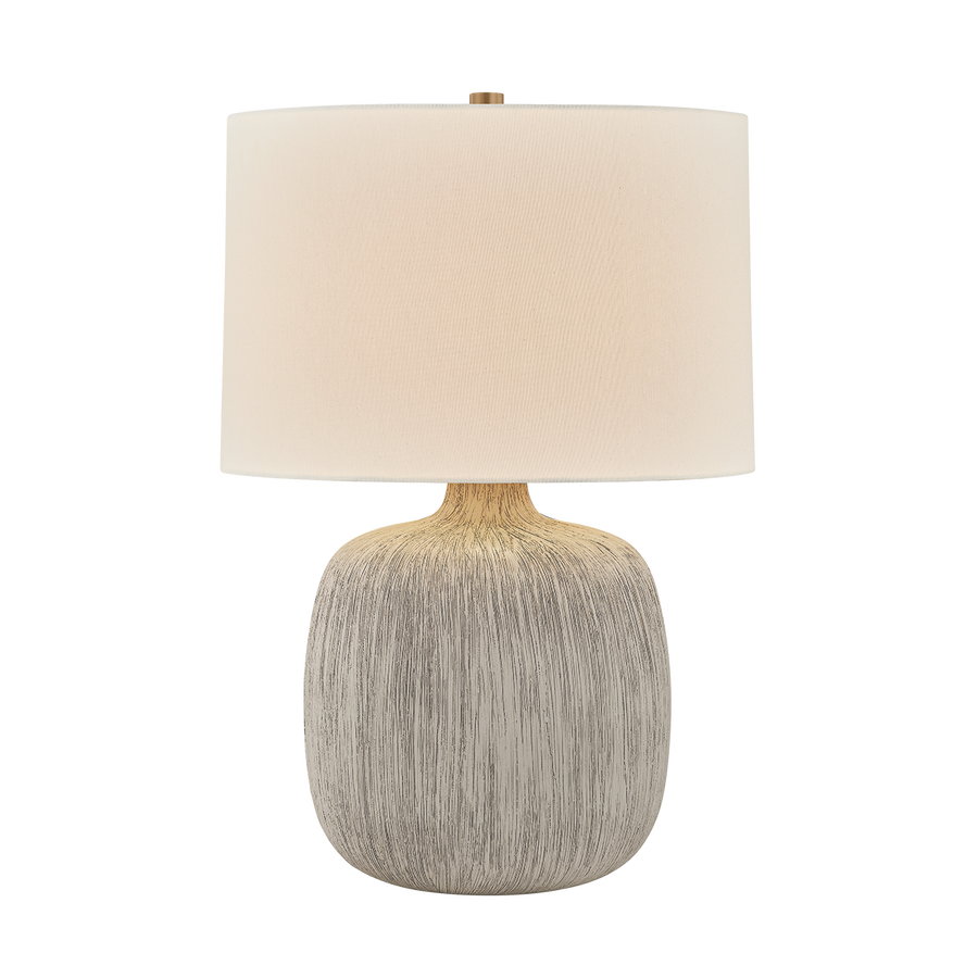 Troy Lighting Keagan Table Lamp — PTL3124-PBR/CSE