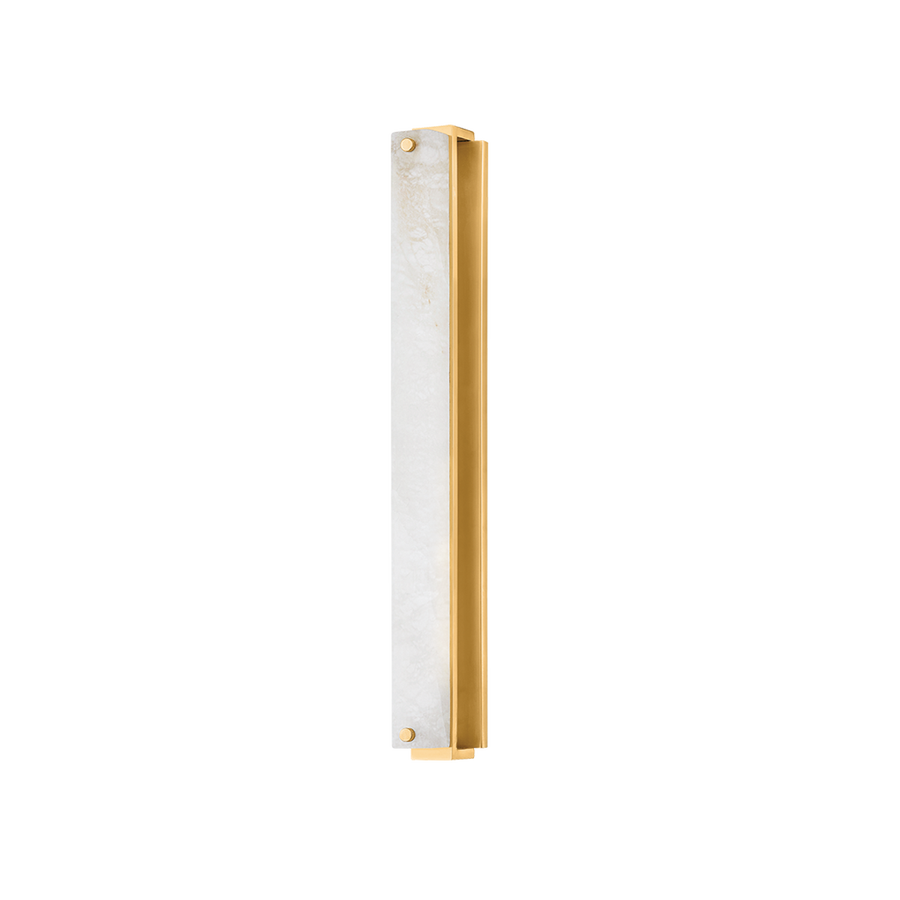 Hudson Valley Lighting EDGEMERE WALL SCONCE — Aged Brass