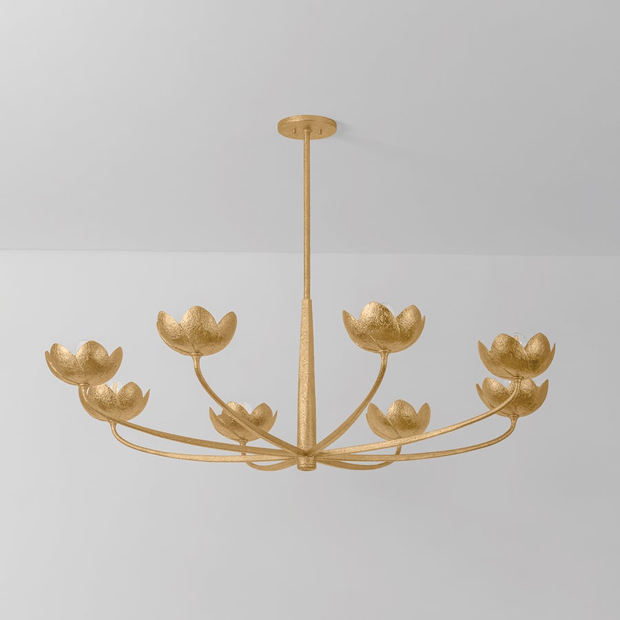 Troy Lighting ARCATA Chandelier — F2048-VGL