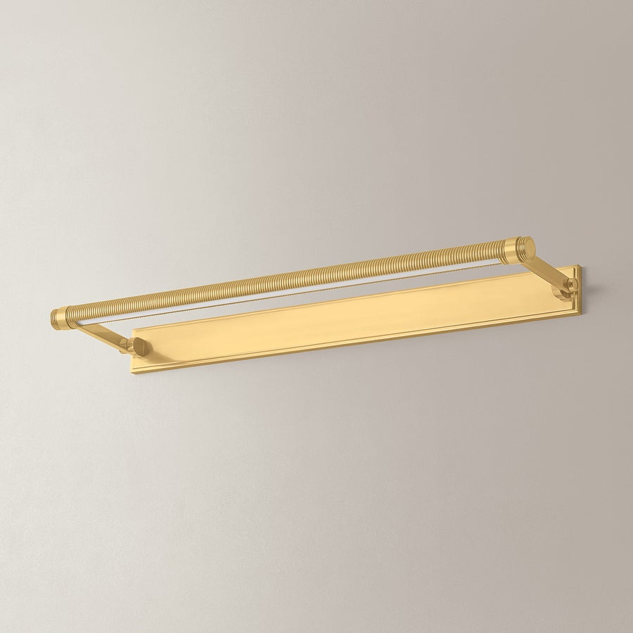 Hudson Valley Lighting Duell Picture Light — Aged Brass